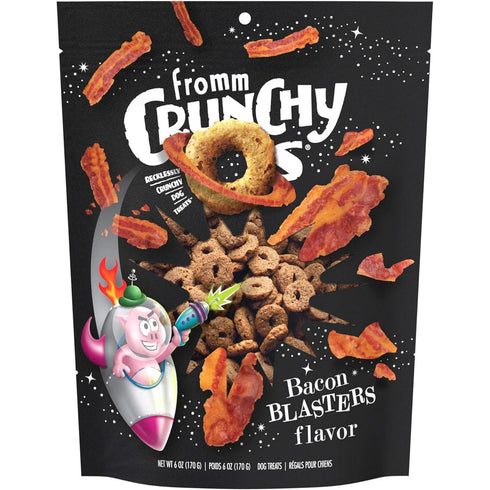 Fromm Crunchy Os Bacon Blasters Flavor Dog Treats 6oz - Poudre Pet and Feed Supply
