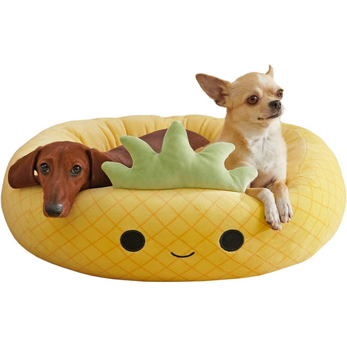 Squishmallows 24-Inch Maui Pineapple Pet Bed - Poudre Pet and Feed Supply