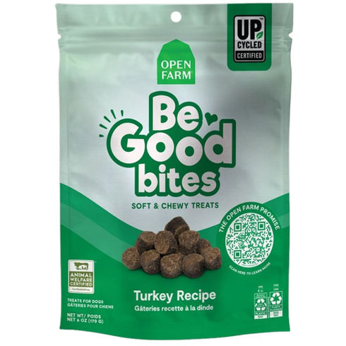 Open Farm Be Good Bites Turkey Treats Dog Treats 6oz - Poudre Pet and Feed Supply