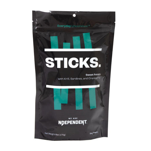 Ndependent Sticks Sweet Potato & Krill & Sardine Dog Treats 6oz