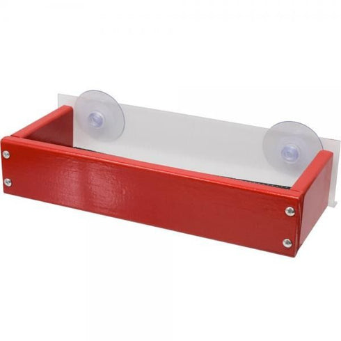 Gold Crest Standard Red Window Feeder - Poudre Pet & Feed Supply 2