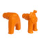 West Paw Toppl Stopper Tangerine Dog Treat Toy - Poudre Pet and Feed Supply