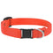 Lupine Basic Solids Safety Cat Collar 1/2" x 8"-12" Blaze Orange - Poudre Pet & Feed Supply
