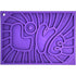 SodaPup eMat Dog & Cat Groovy Love Lick Mat Small Purple - Poudre Pet and Feed Supply