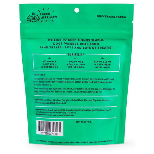 Bocce's Sunday Roast Chicken & Pumpkin Soft Chewy Dog Treats