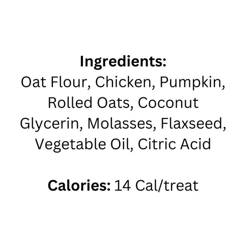 Bocce's Sunday Roast Chicken & Pumpkin Soft Chewy Dog Treats