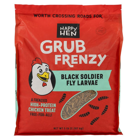 Happy Hen Grub Frenzy Globally Sourced 5lb - Poudre Pet & Feed Supply