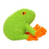 Tuffy's Mighty Microfiber Frog Squeaker Dog Toy