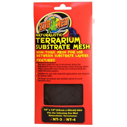 Zoo Med Naturalistic Terrarium Substrate Mesh 18"x18" - Poudre Pet & Feed Supply