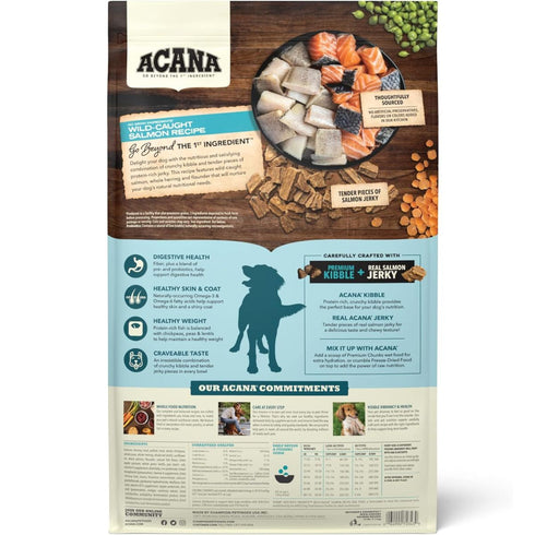 Acana Butcher's Favorites Wild-Caught Salmon Dry Dog Food 17lb - Poudre Pet & Feed Supply 2