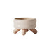 Injoya Gulu White Pet Water Bowl 16.3 cm