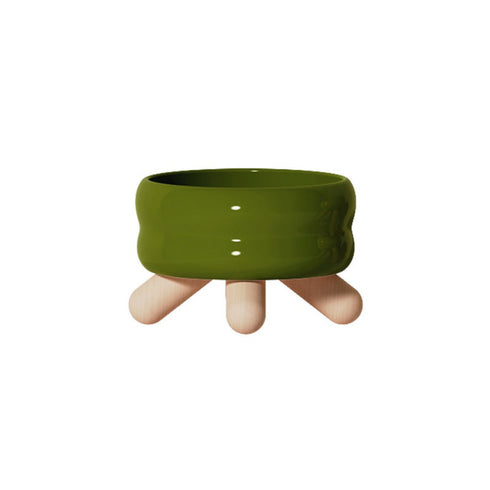 Injoya Gulu Green Pet Water Bowl 16.3 cm