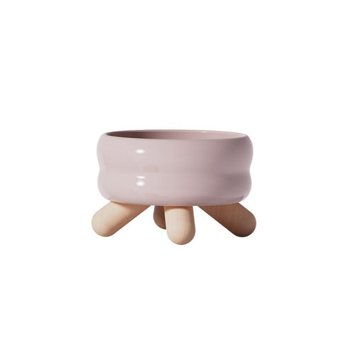 Injoya Gulu Pink Pet Water Bowl 16.3 cm