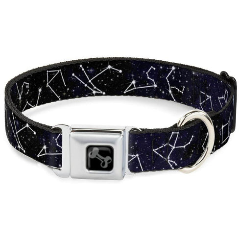 Buckel Down Collar for Dogs Constellations Wide Large