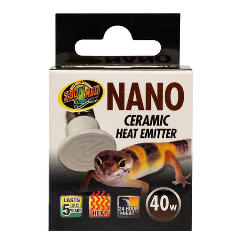 Zoo Med Nano Ceramic Heat Emitter 40W - Poudre Pet & Feed Supply
