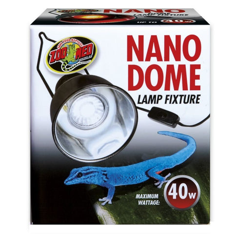 Zoo Med Nano Dome Lamp Fixture - Poudre Pet & Feed Supply