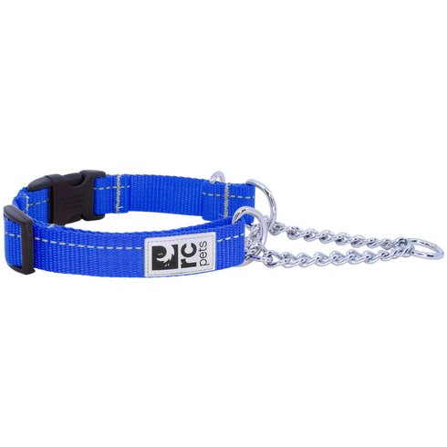 RC PETS Dog Primary Training Clip Collar, Royal Blue, XS, 5/8"/ 9.5" - 11" - Poudre Pet and Feed Supply