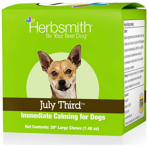 Herbsmith July 3rd Calming Large Chews 30Ct Poudre Pet & Feed Supply