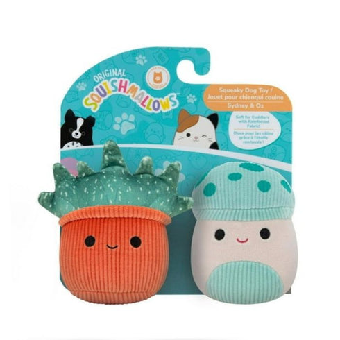 Squishmallows Squeaky Dog Toys 2-Pack - Sydney & Oz - Poudre Pet & Feed Supply