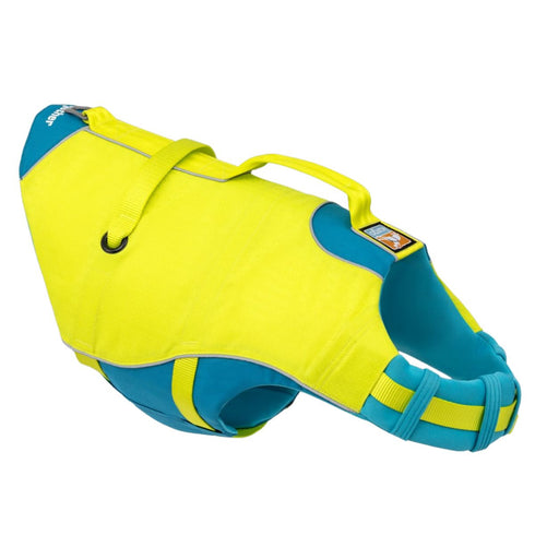 Kurgo Surf N Turf Dog Life Jacket Yellow Blue Small - Poudre Pet & Feed Supply