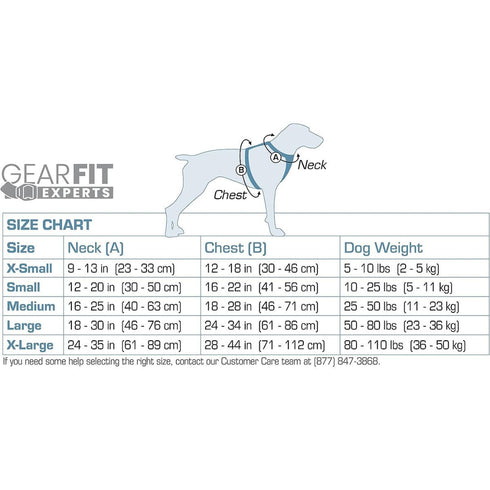 Kurgo Journey Air Dog Harness Coral Medium