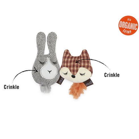 P.L.A.Y Feline Frenzy Foxsy & Hopsy Cat Toy Set