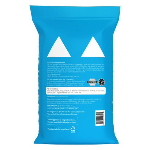 Boxiecat Unscented Natural Clumping Clay Cat Litter 40lb - Poudre Pet & Feed Supply 2