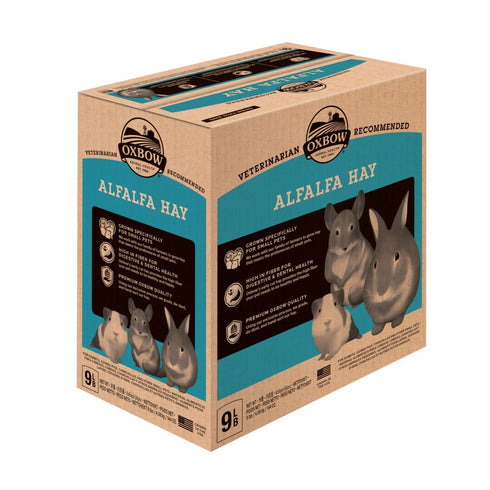 Oxbow Animal Health Alfalfa Hay Small Animal Treat 9lb - Poudre Pet & Feed Supply