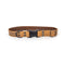 EuroDog Celtic Sport Khaki Leather Dog Collar - Poudre Pet & Feed Supply