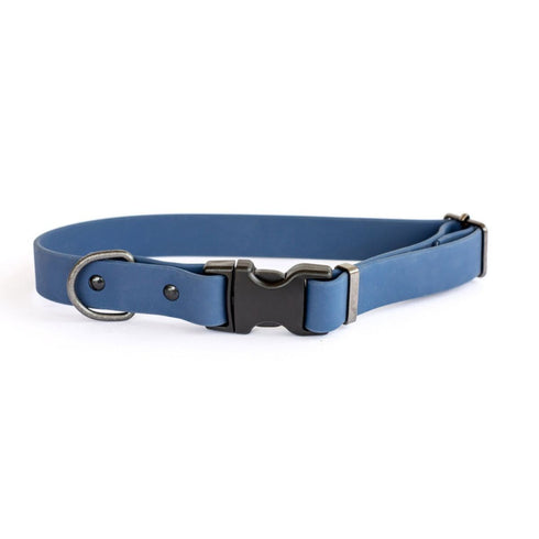 Euro-Dog Waterproof Dog Collar Small Navy - Poudre Pet & Feed Supply