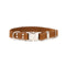 Euro-Dog Quick-Release Leather Dog Collar Small Brown - Poudre Pet & Feed Supply