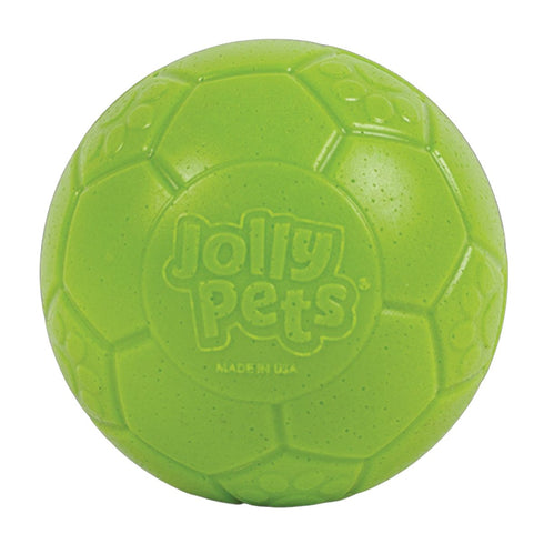 Jolly Pets Mini Soccer Ball Dog Toy 4" Green Apple - Poudre Pet & Feed Supply