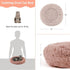 Best Friends by Sheri Cat Donut Bed - Dusty Rose