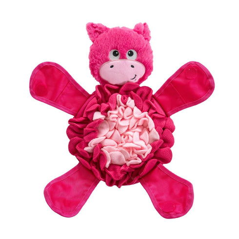 Outward Hound Snuffle Palz Pig Dog Toy Pink Large - Poudre Pet & Feed Supply