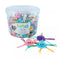 Coastal Turbo Jellyfish with Ribbons Lime Loop Cat Toy Each - Poudre Pet & Feed Supply