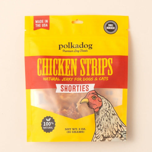 PolkaDog Chicken Strip Shorties 3 oz