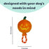 Huxley & Kent for Dogs Jack-o-Lantern Safety Pop