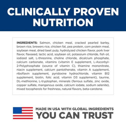 Hill's Science Diet Puppy Sensitive Stomach & Skin Salmon & Brown Rice Dry Dog Food 4lb