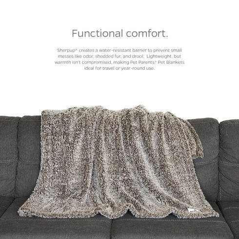 Pet Parents Pet Blanket Large Chocolate - Poudre Pet & Feed Supply 3