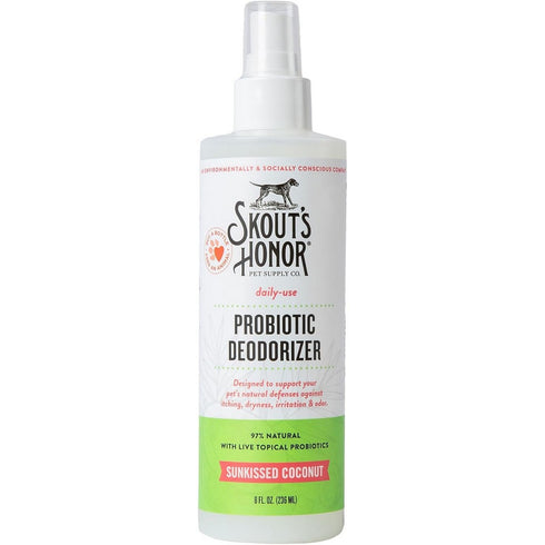 Skout's Honor Probiotic Deodorizer Coconut 8oz - Poudre Pet & Feed Supply