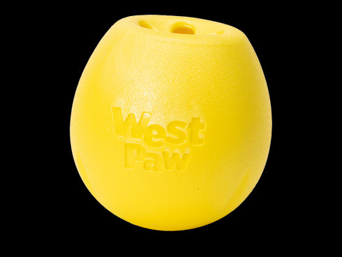 West Paw Rumbl Dandelion Treat-Dispensing Toy for Dogs, Large