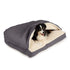 Snoozer Cozy Cave Rectangle Dog Bed Medium Gray - Poudre Pet & Feed Supply