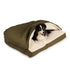 Snoozer Cozy Cave Rectangle Dog Bed Large Olive - Poudre Pet & Feed Supply