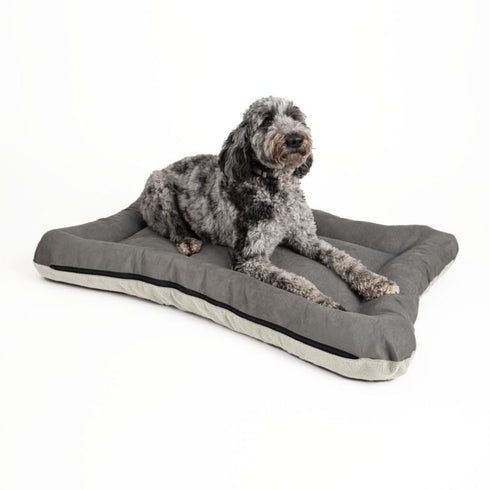 Snoozer All Day Reversible Dog Bed Large Anthracite Ivory - Poudre Pet & Feed Supply