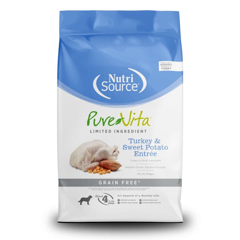 PureVita Turkey & Sweet Potato Grain Free Limited Ingredient Dog Food 4lb - Poudre Pet & Feed Supply