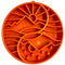 SodaPup Yin Yang Design eTray Enrichment Slow Feeder Tray for Dogs Orange - Poudre Pet & Feed Supply