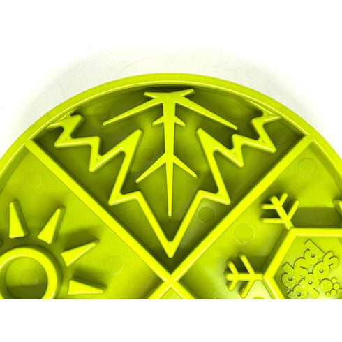 SodaPup Four Seasons Design eTray Enrichment Slow Feeder Tray for Dogs - Poudre Pet & Feed Supply 4