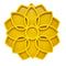 SodaPup eTray Mandala eTray Enrichment Tray for Dogs Yellow - Poudre Pet & Feed Supply