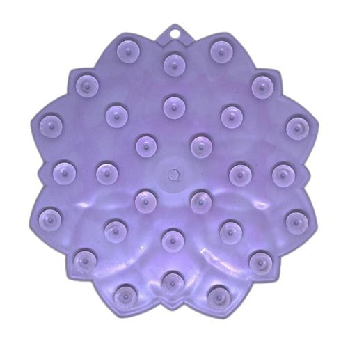 SodaPup Softie eTray Mandala Enrichment Slow Feeder with Suction Cups Purple - Poudre Pet & Feed Supply 4