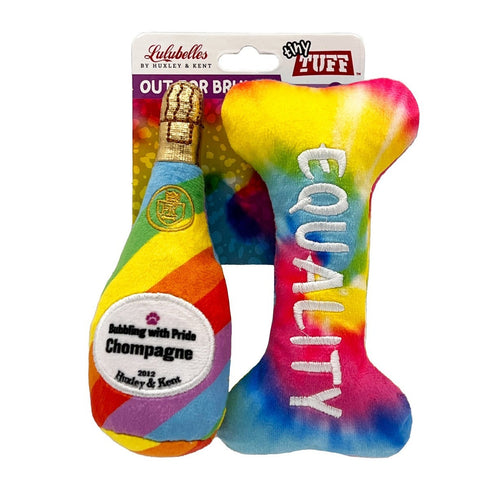 Huxley & Kent Tiny Tuff Out For Brunch Dog Toys 2Pk - Poudre Pet & Feed Supply